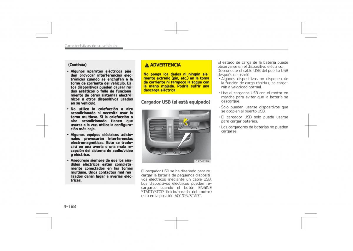 Kia Optima IV 4 manual del propietario / page 284