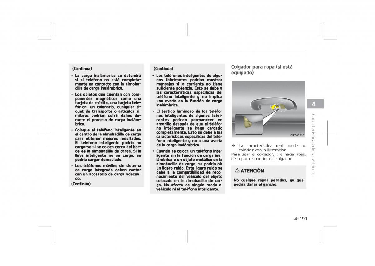 Kia Optima IV 4 manual del propietario / page 287