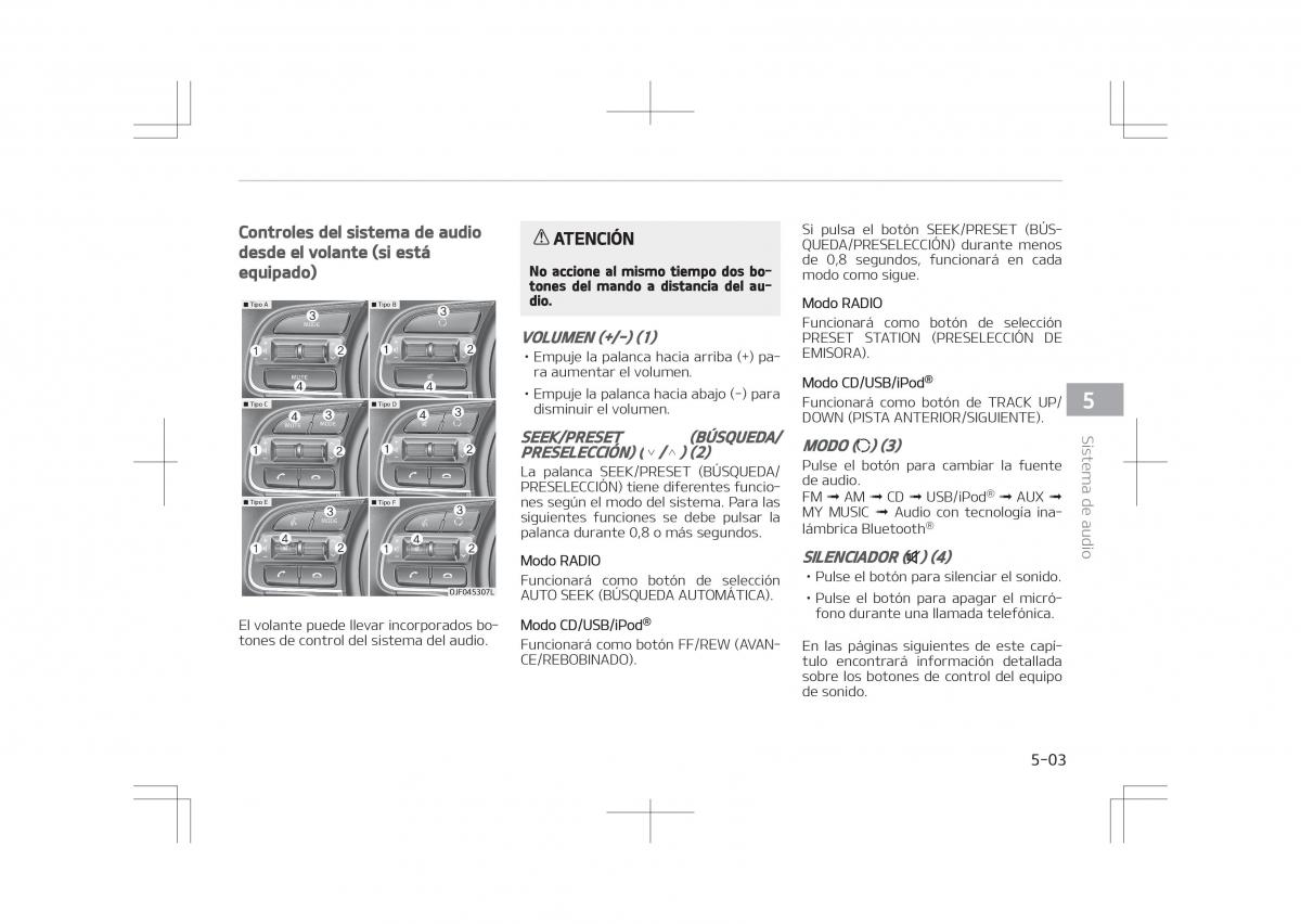 Kia Optima IV 4 manual del propietario / page 299