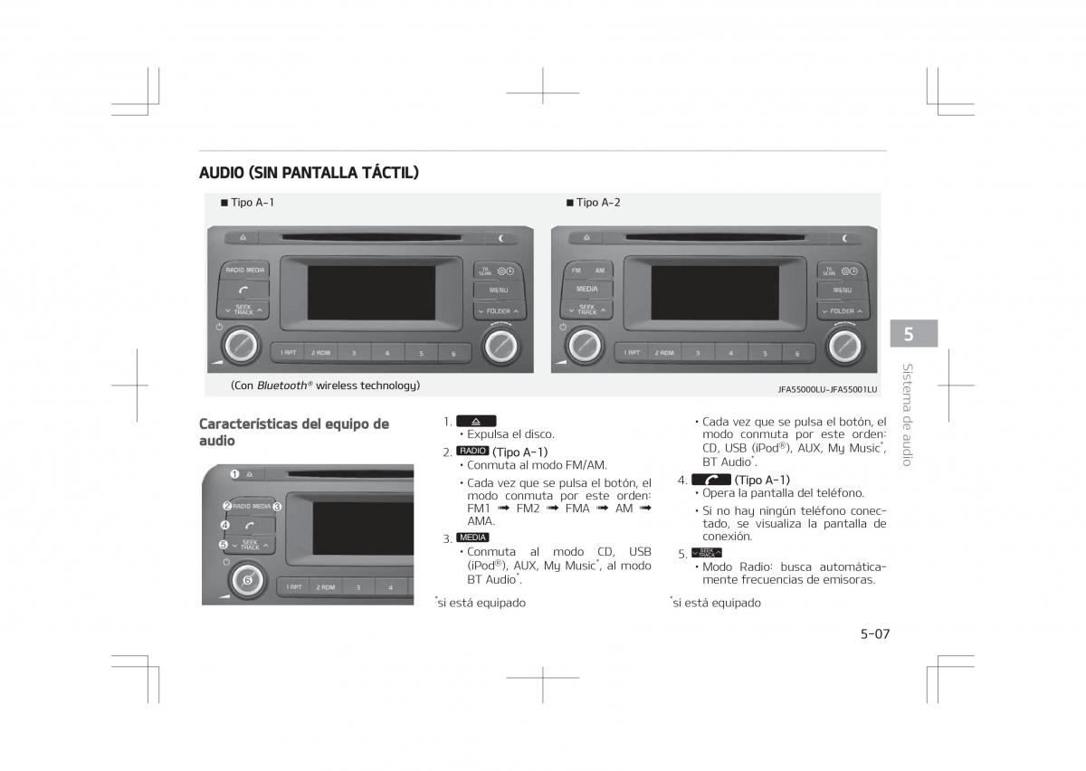 Kia Optima IV 4 manual del propietario / page 303