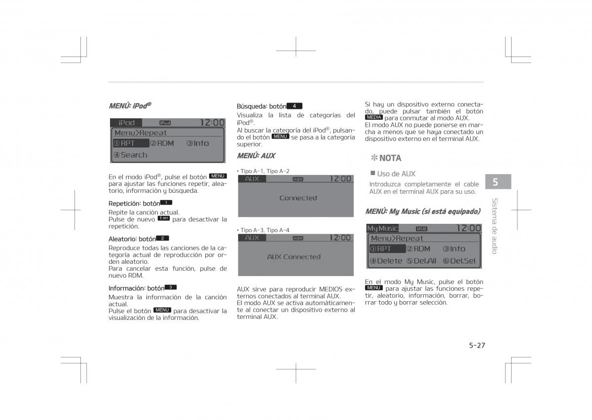 Kia Optima IV 4 manual del propietario / page 323