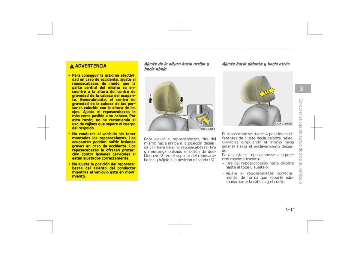 Kia Optima IV 4 manual del propietario / page 33