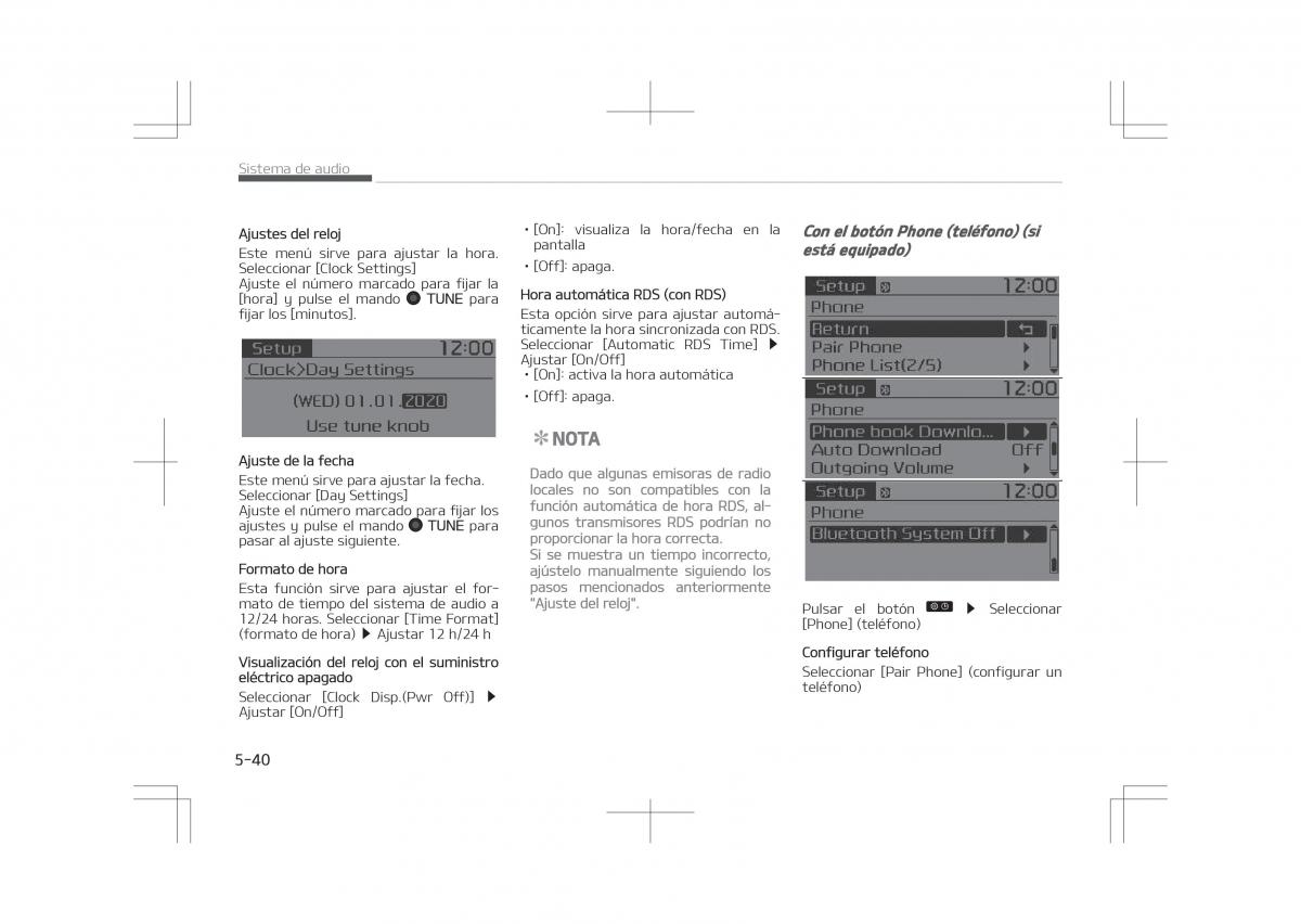 Kia Optima IV 4 manual del propietario / page 336