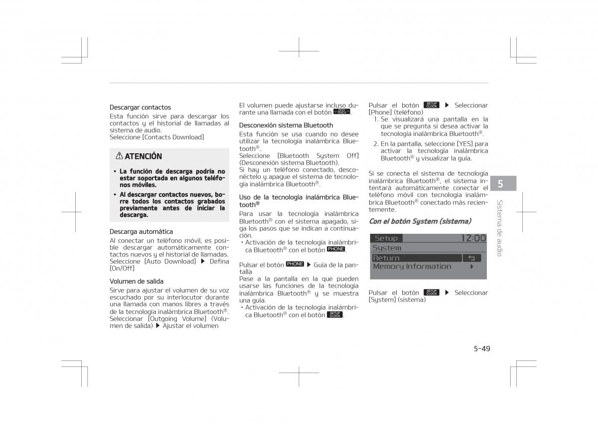 Kia Optima IV 4 manual del propietario / page 345