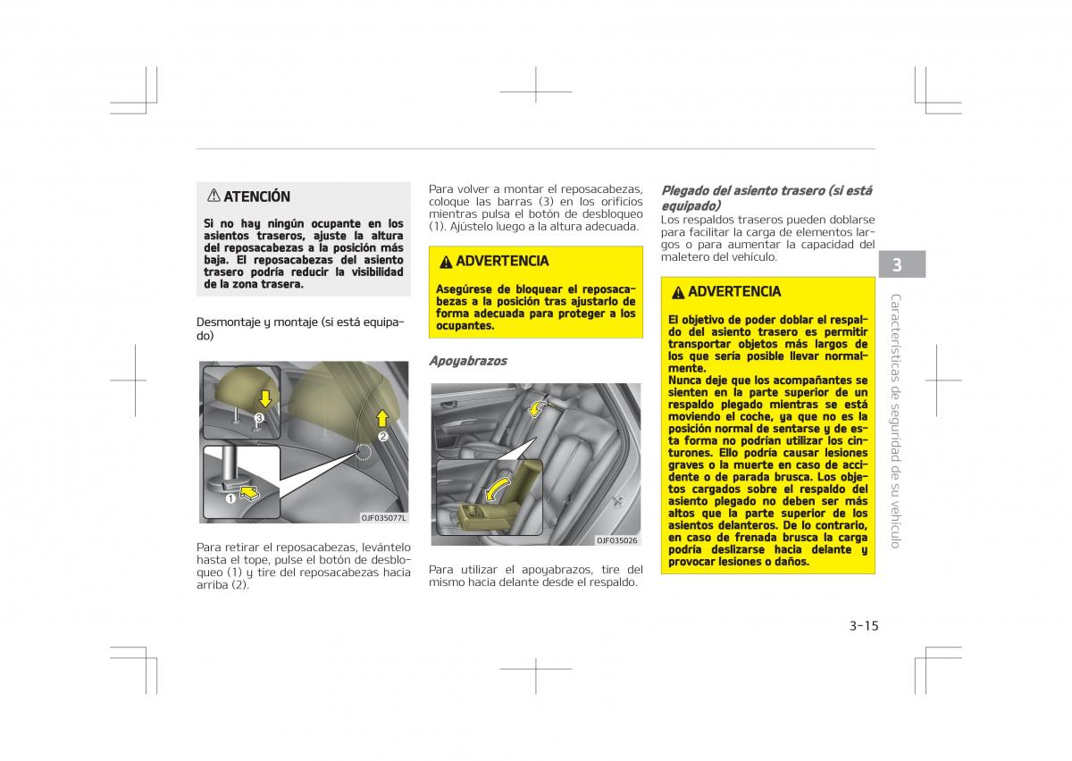Kia Optima IV 4 manual del propietario / page 37