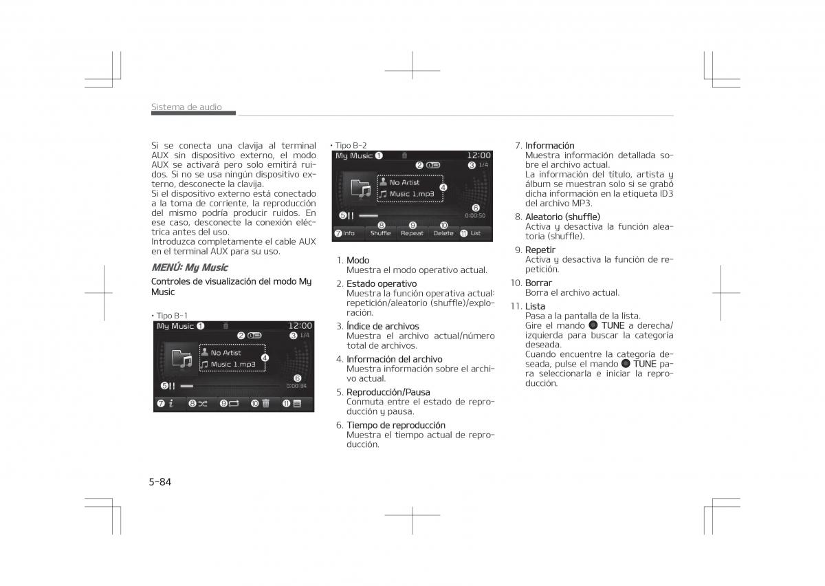 Kia Optima IV 4 manual del propietario / page 380