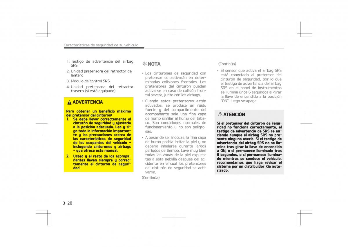 Kia Optima IV 4 manual del propietario / page 50