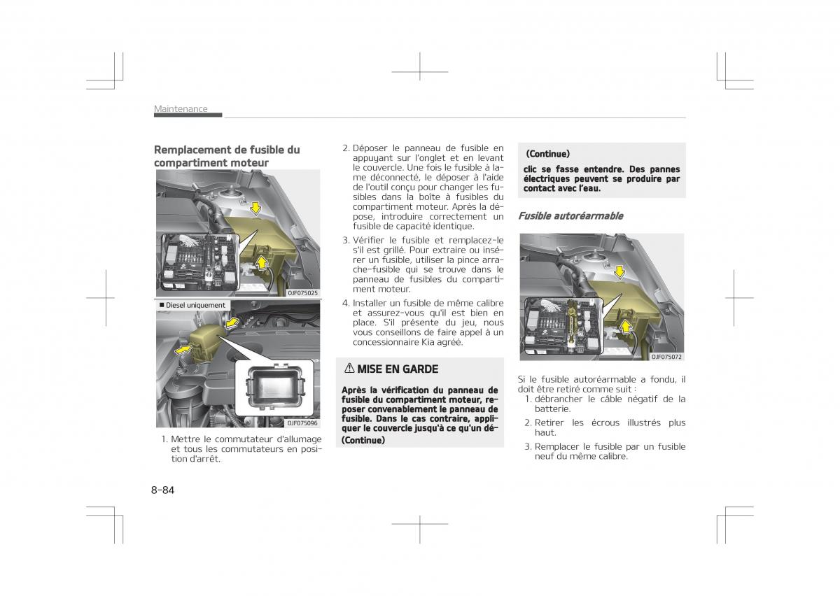 Kia Optima IV 4 manuel du proprietaire / page 720