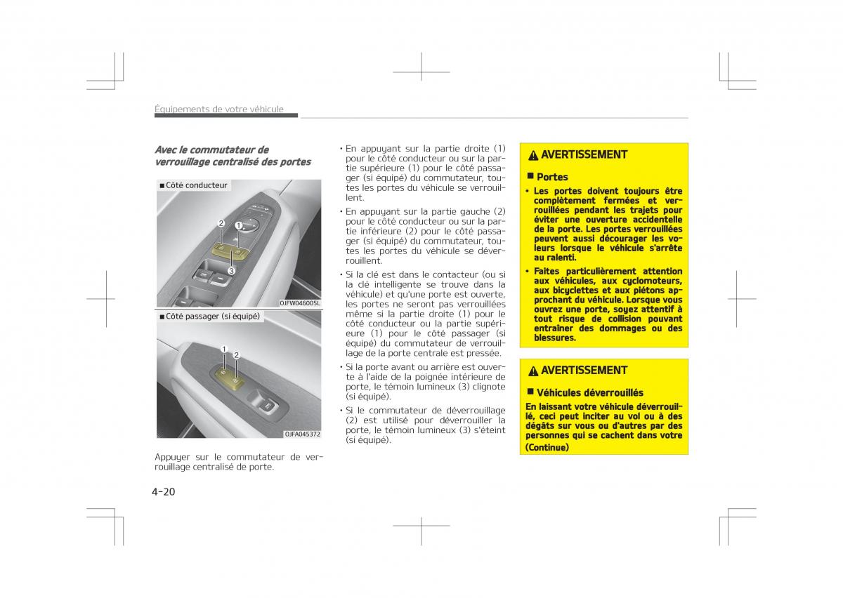 Kia Optima IV 4 manuel du proprietaire / page 116