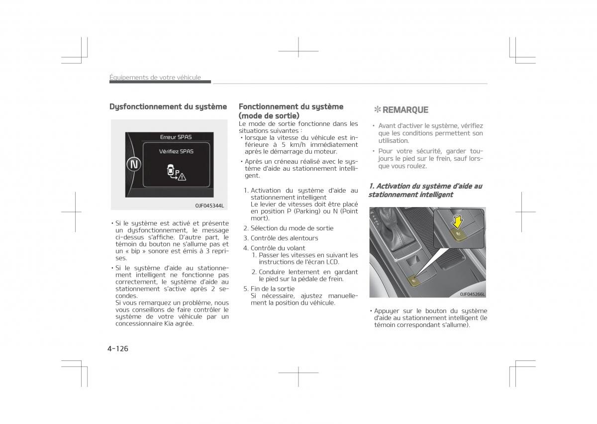 Kia Optima IV 4 manuel du proprietaire / page 222