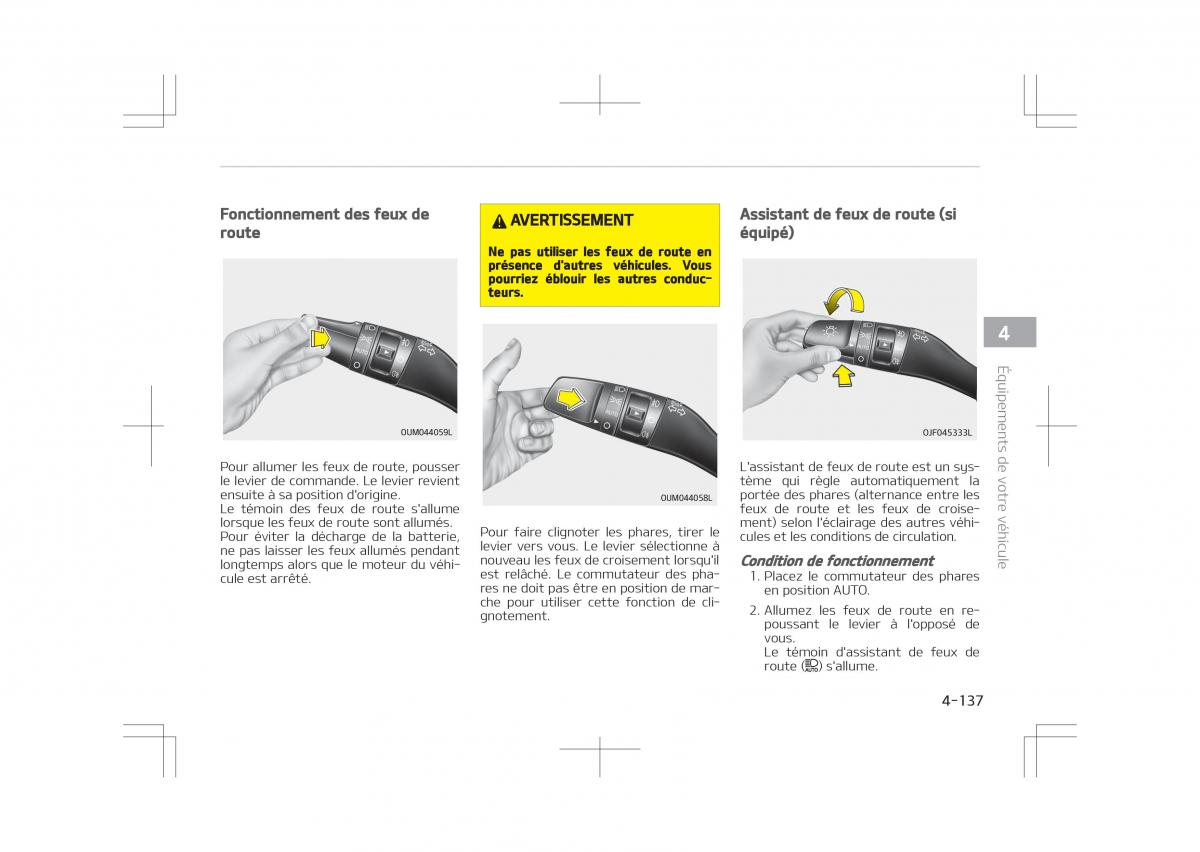 Kia Optima IV 4 manuel du proprietaire / page 233