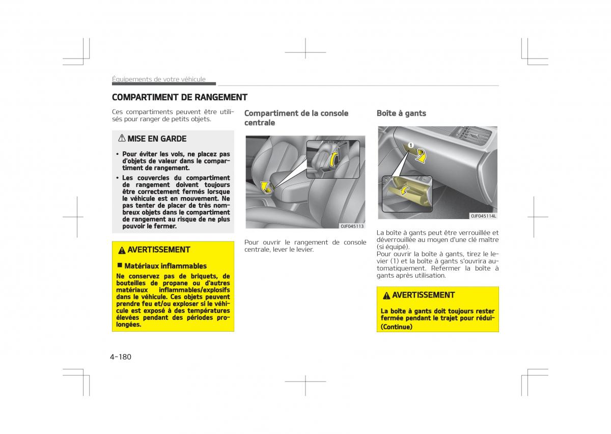 Kia Optima IV 4 manuel du proprietaire / page 276