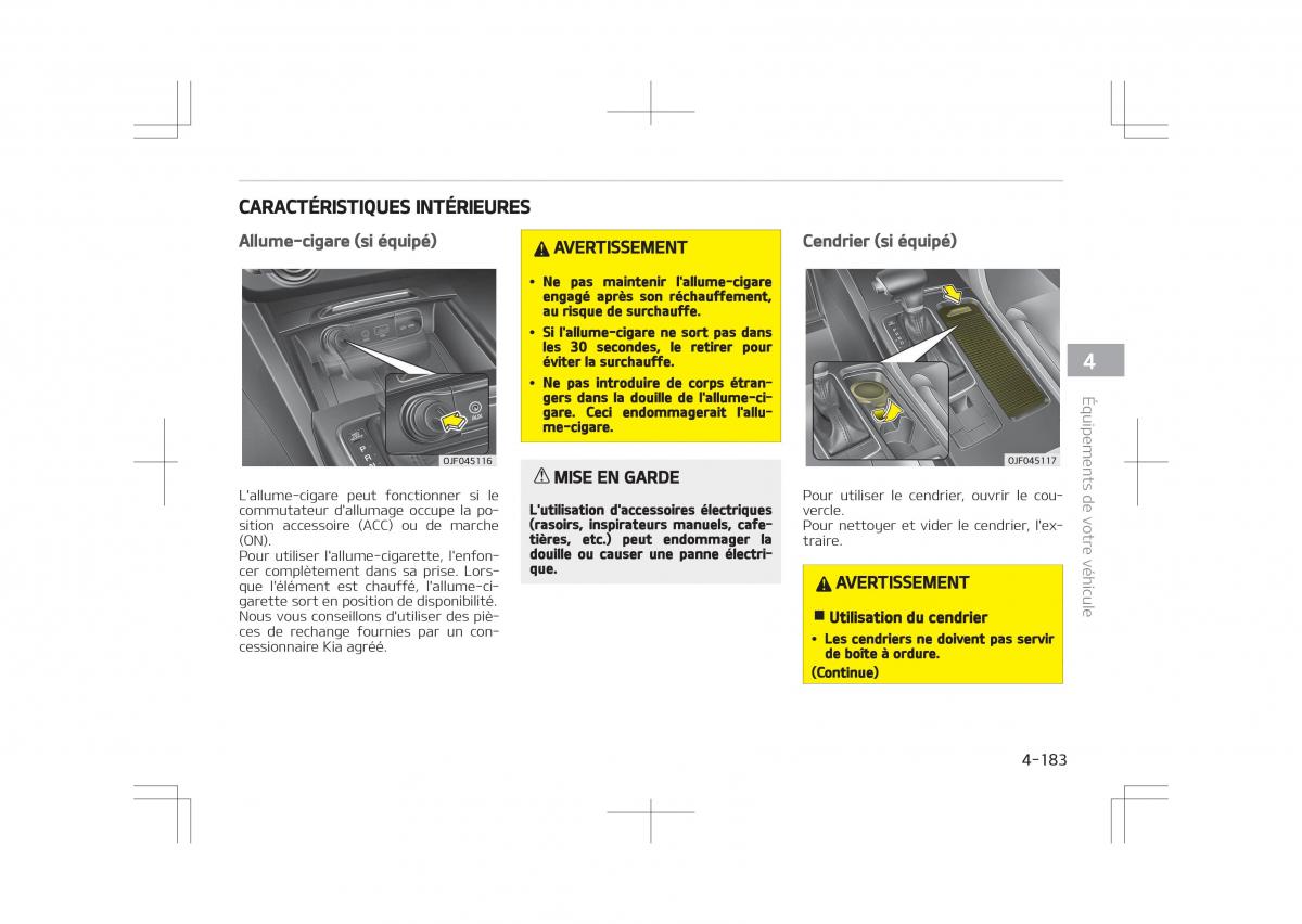 Kia Optima IV 4 manuel du proprietaire / page 279