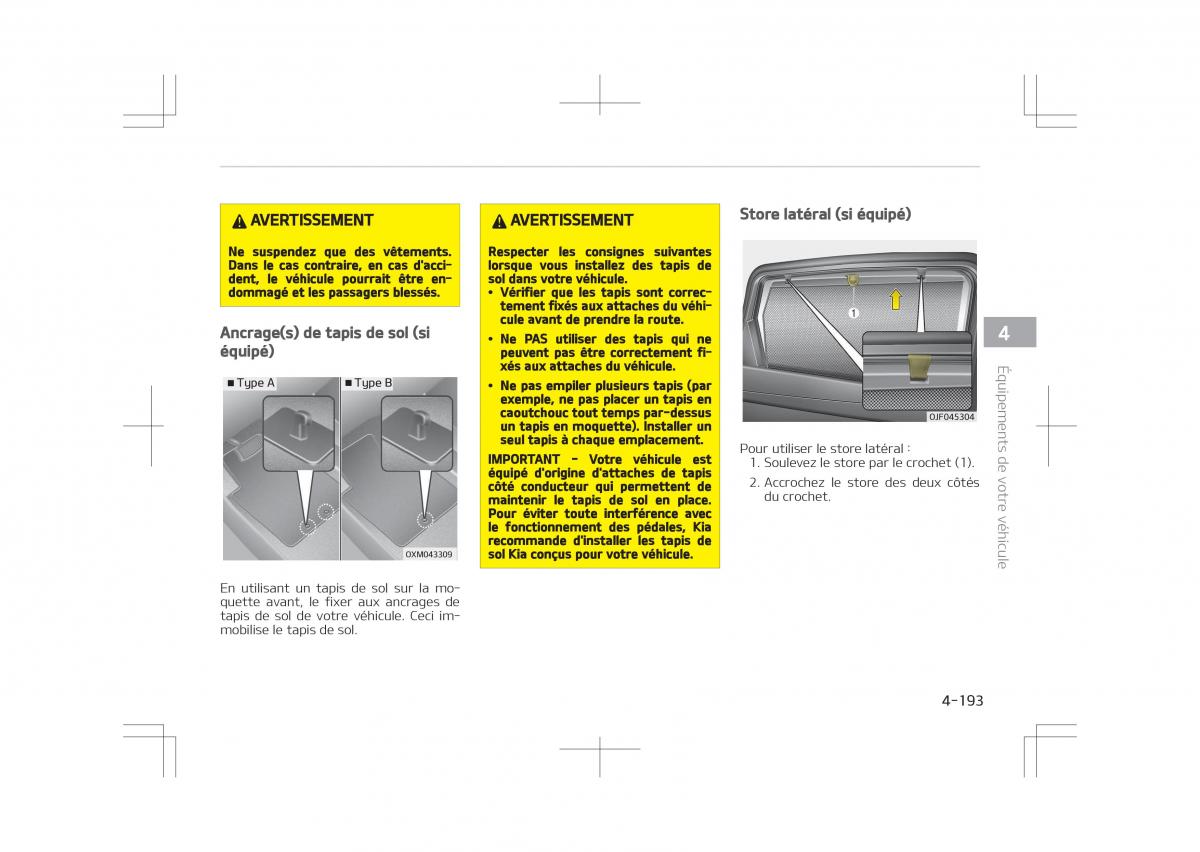 Kia Optima IV 4 manuel du proprietaire / page 289