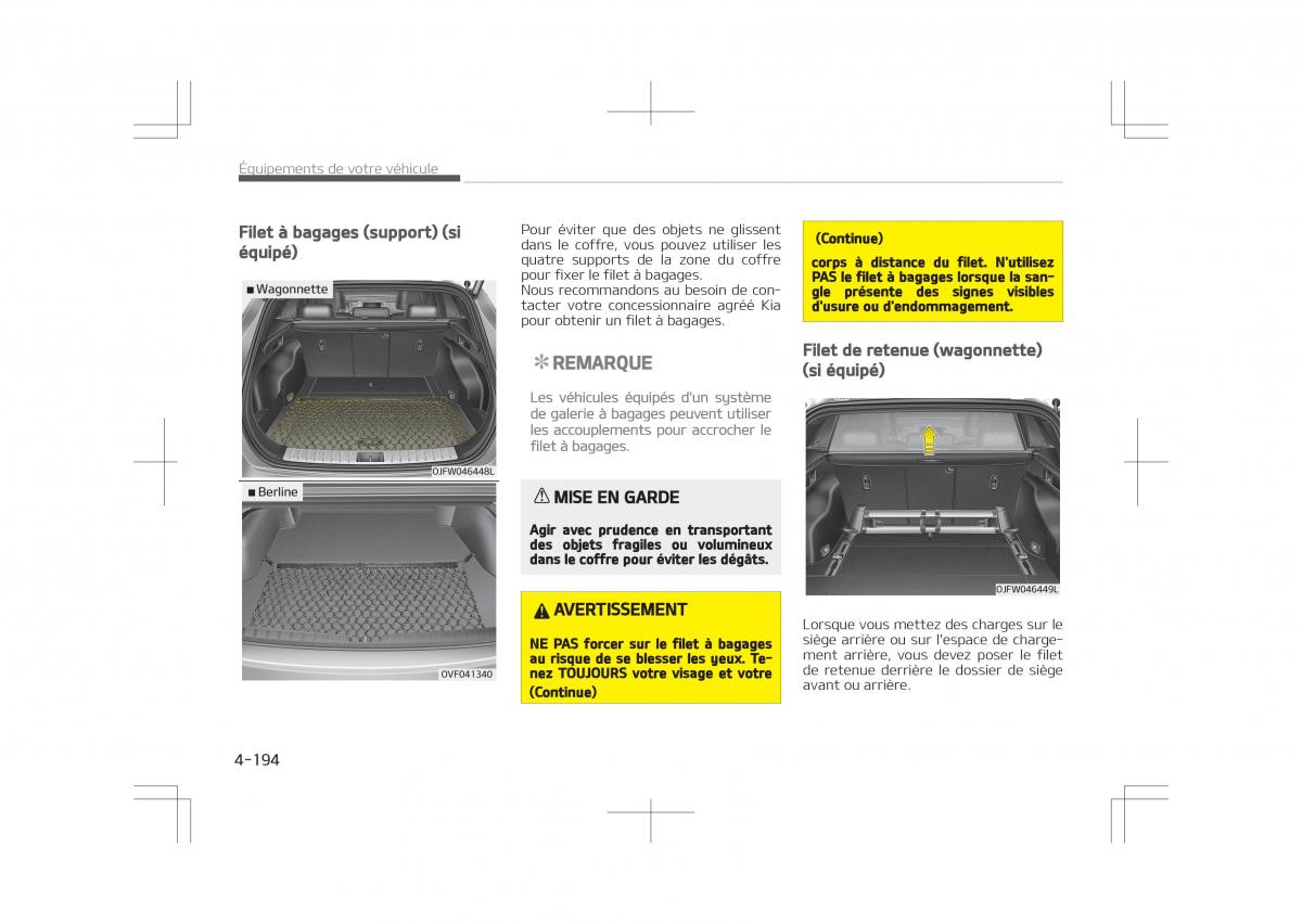 Kia Optima IV 4 manuel du proprietaire / page 290