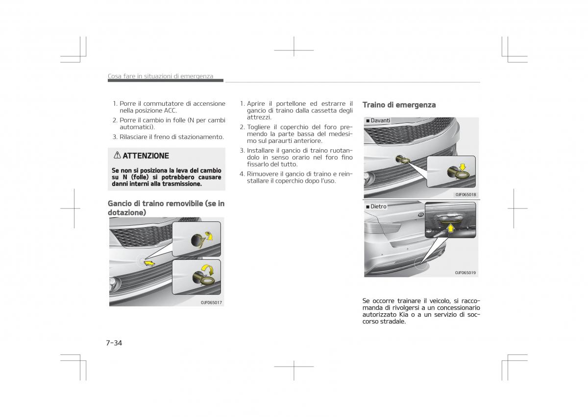 Kia Optima IV 4 manuale del proprietario / page 622