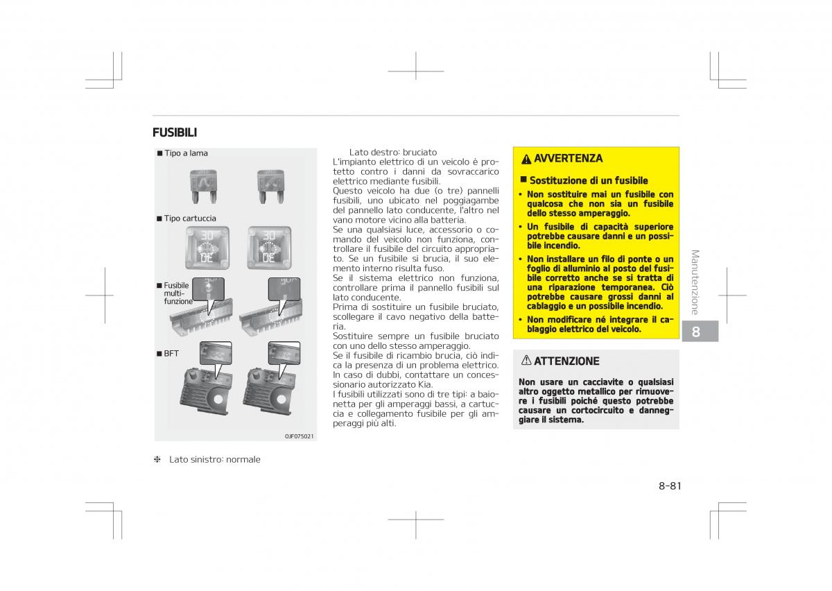 Kia Optima IV 4 manuale del proprietario / page 707