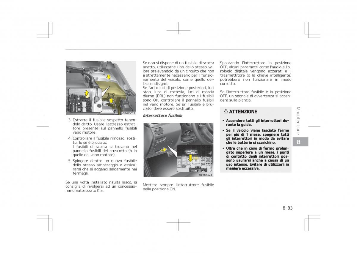 Kia Optima IV 4 manuale del proprietario / page 709