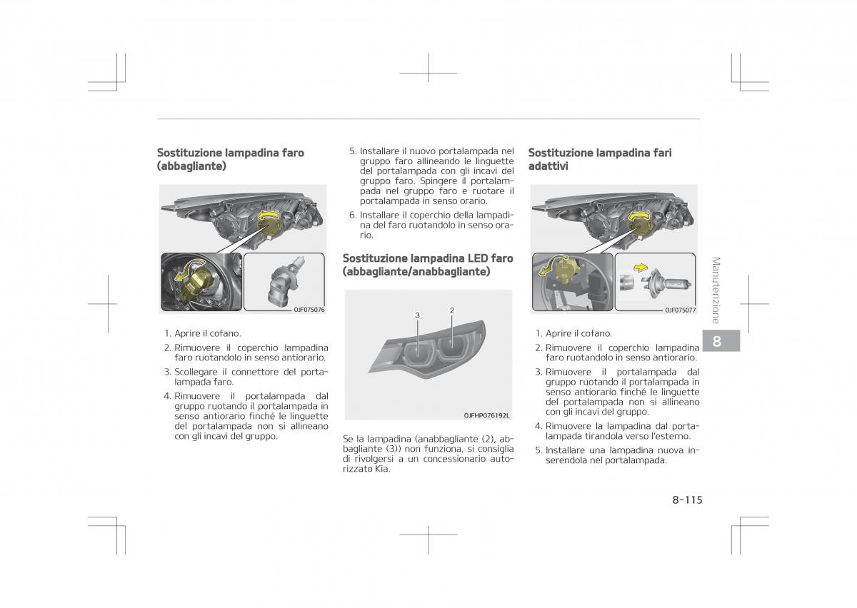 Kia Optima IV 4 manuale del proprietario / page 741