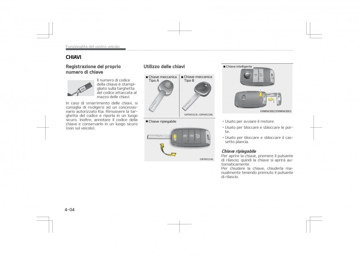 Kia Optima IV 4 manuale del proprietario / page 98