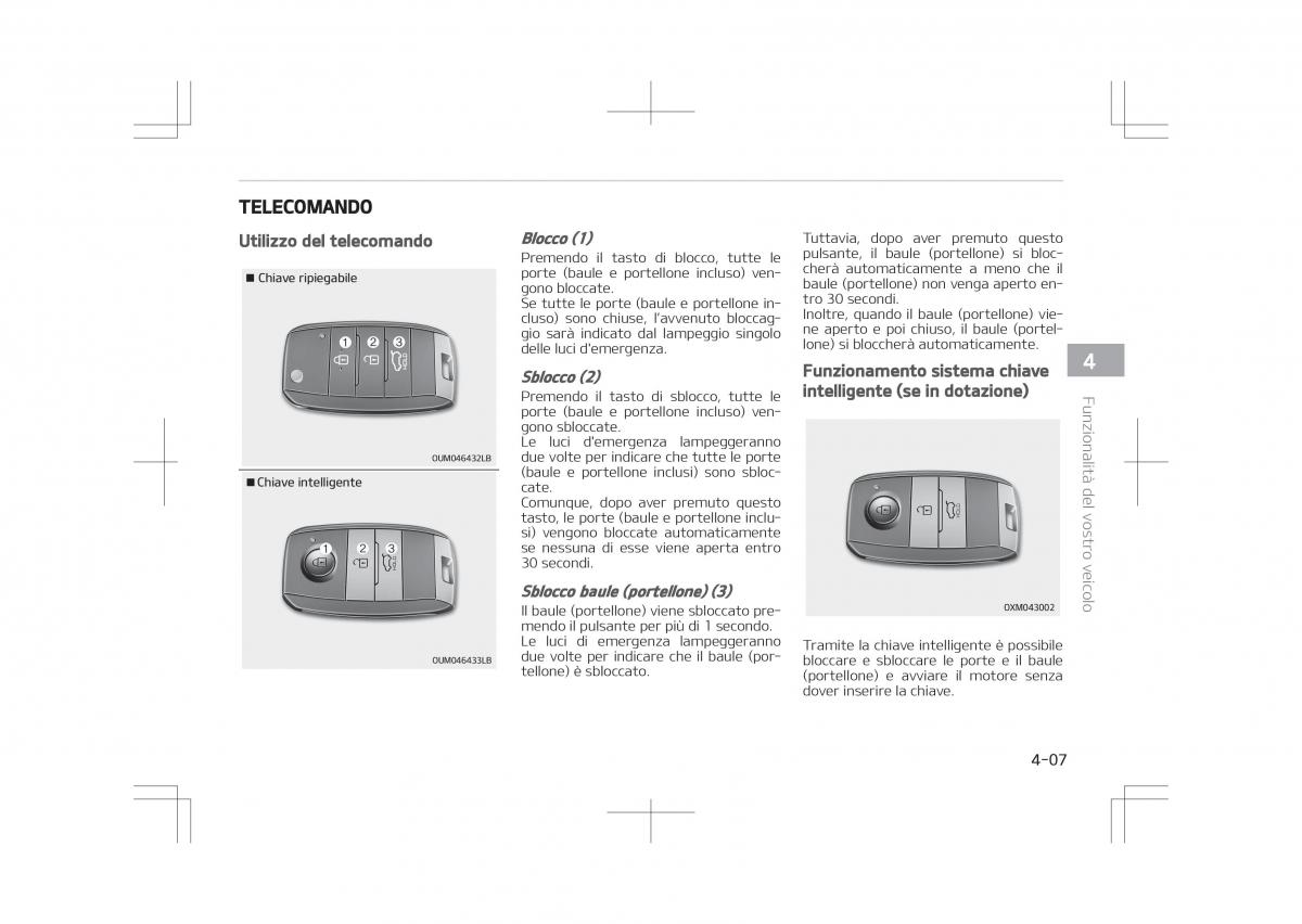 Kia Optima IV 4 manuale del proprietario / page 101