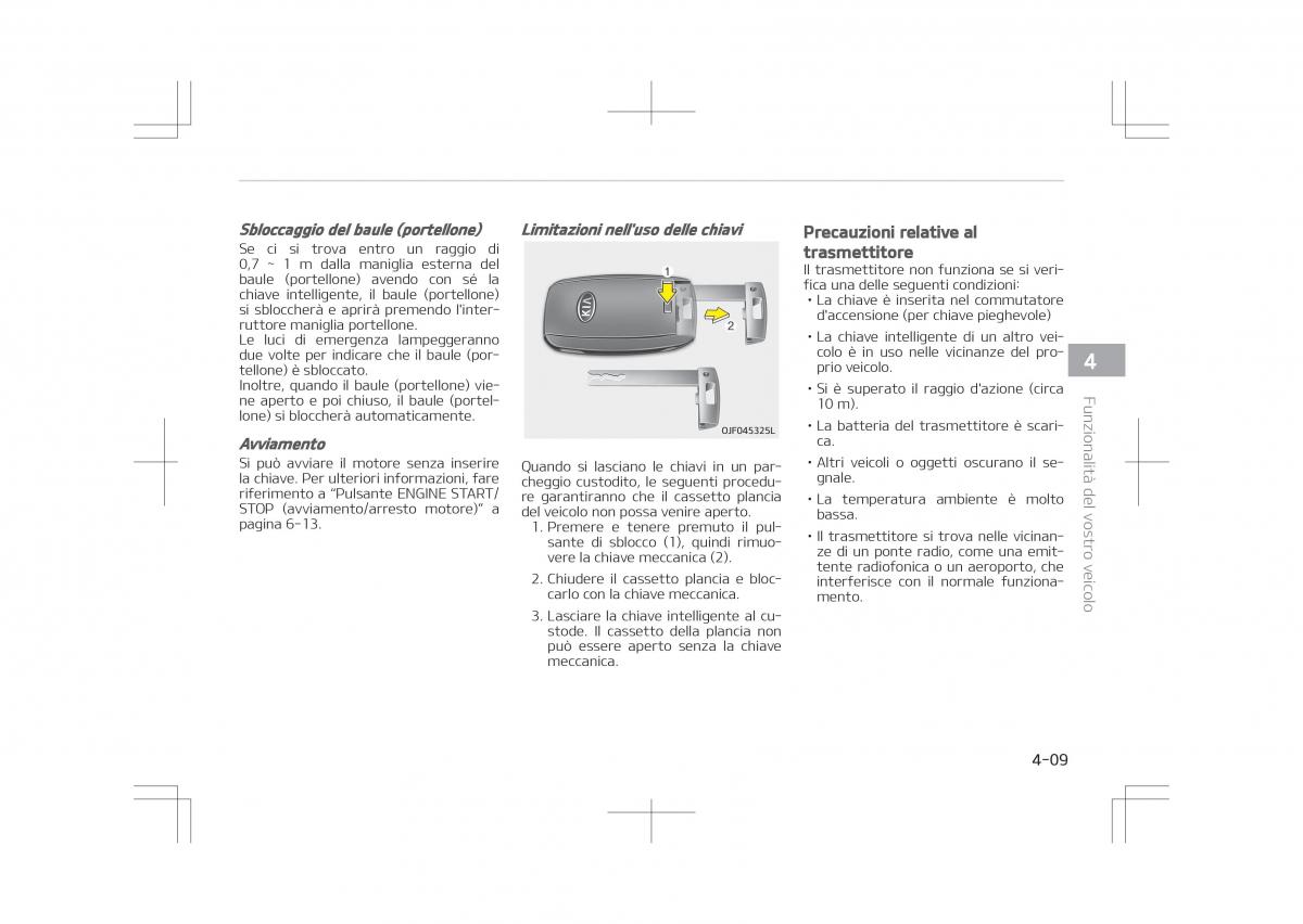 Kia Optima IV 4 manuale del proprietario / page 103