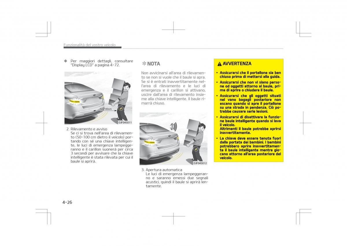 Kia Optima IV 4 manuale del proprietario / page 120