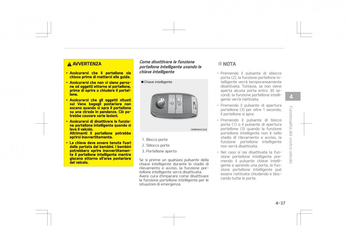 Kia Optima IV 4 manuale del proprietario / page 131