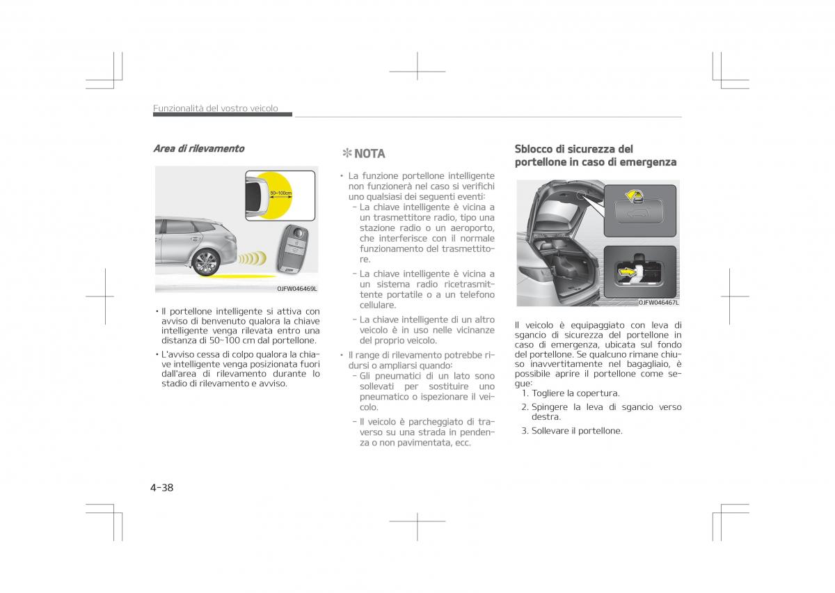 Kia Optima IV 4 manuale del proprietario / page 132