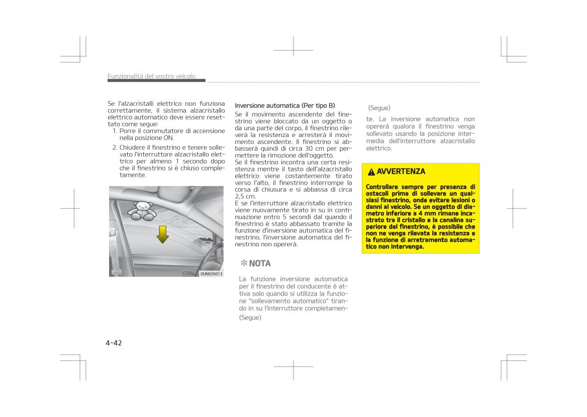 Kia Optima IV 4 manuale del proprietario / page 136