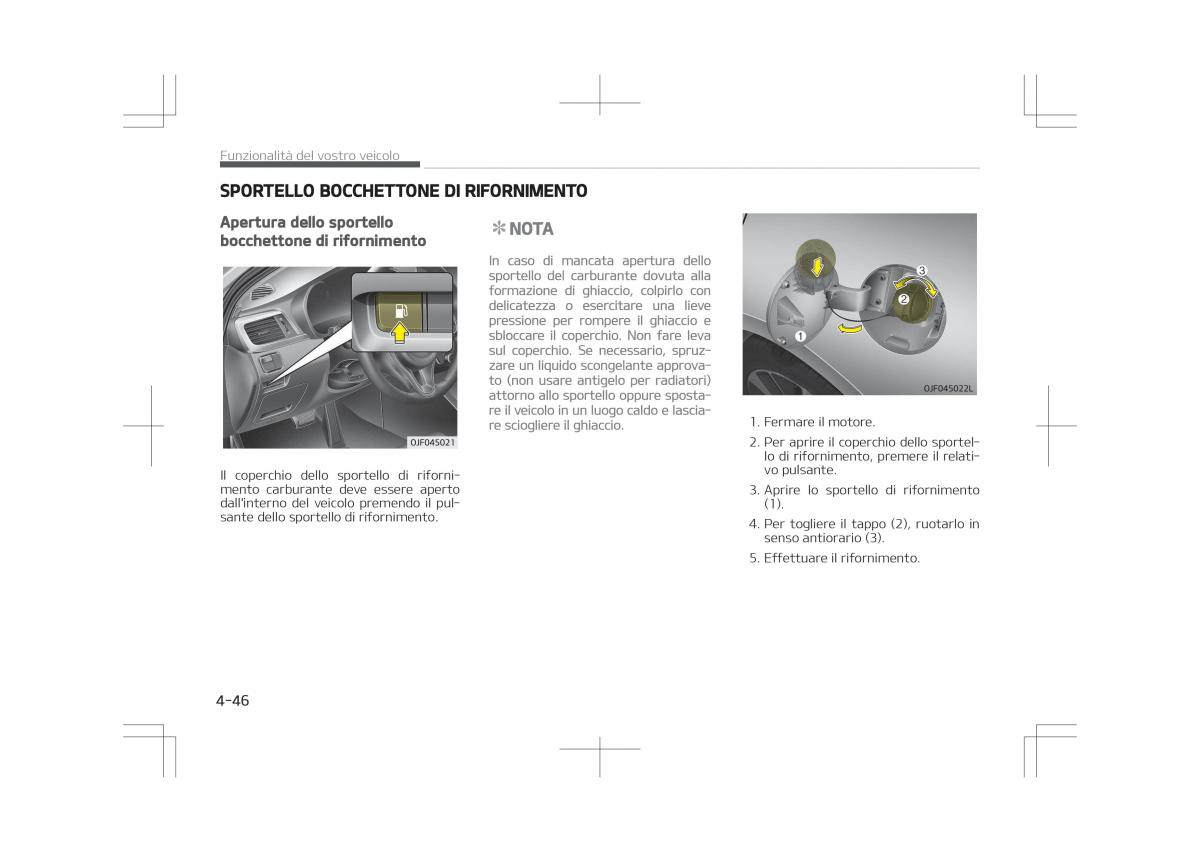 Kia Optima IV 4 manuale del proprietario / page 140