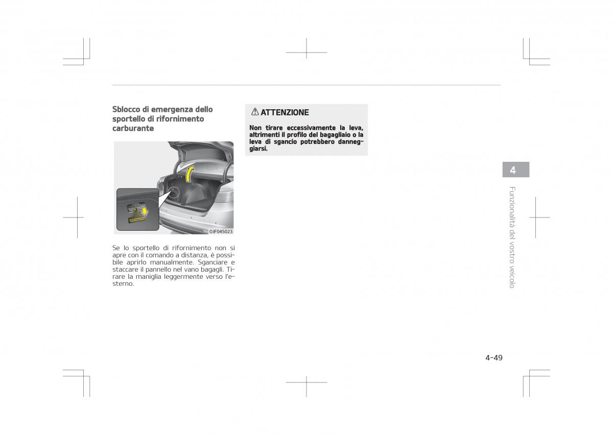 Kia Optima IV 4 manuale del proprietario / page 143