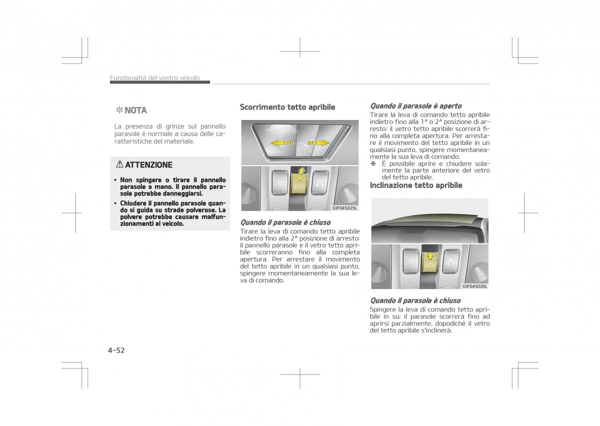 Kia Optima IV 4 manuale del proprietario / page 146