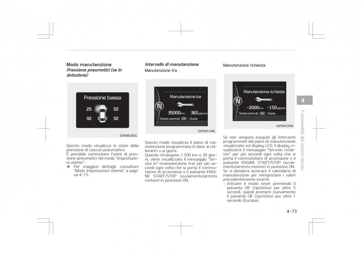 Kia Optima IV 4 manuale del proprietario / page 167