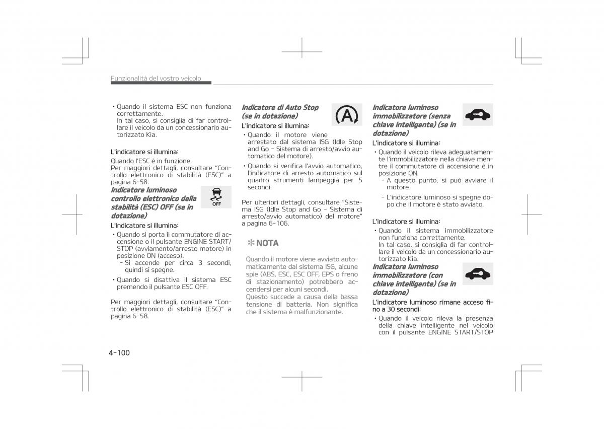 Kia Optima IV 4 manuale del proprietario / page 194