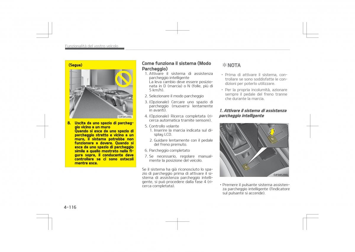 Kia Optima IV 4 manuale del proprietario / page 210