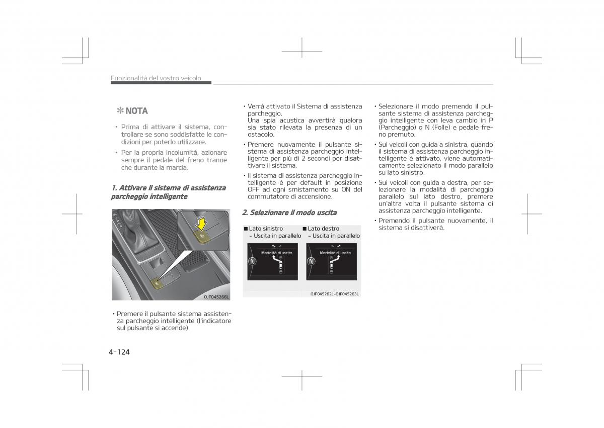 Kia Optima IV 4 manuale del proprietario / page 218