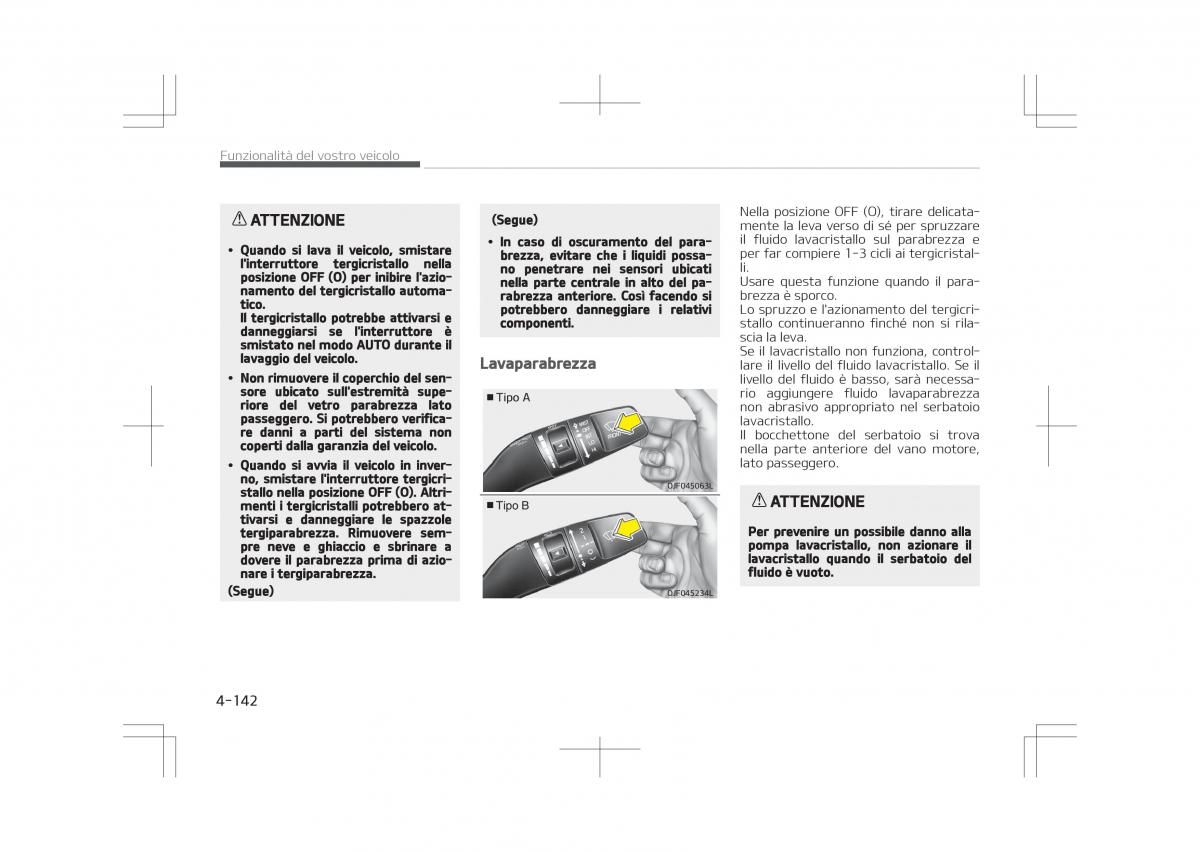 Kia Optima IV 4 manuale del proprietario / page 236