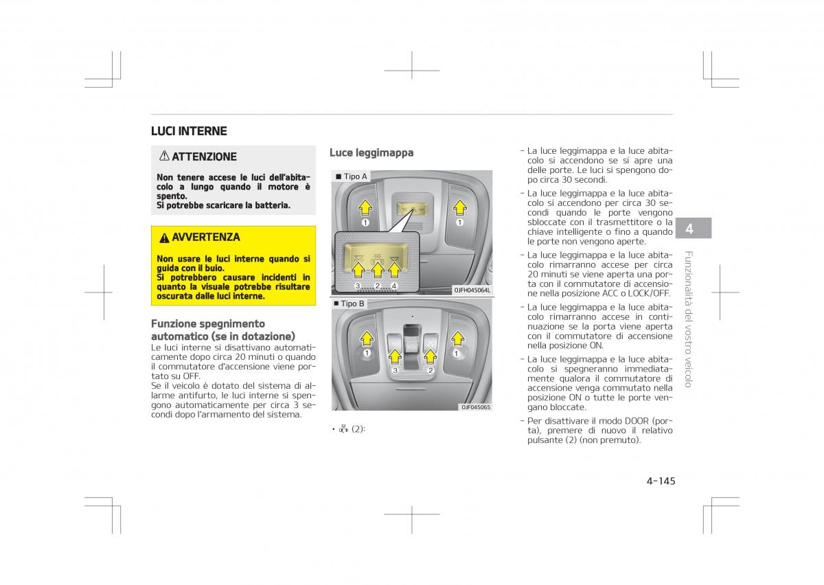 Kia Optima IV 4 manuale del proprietario / page 239