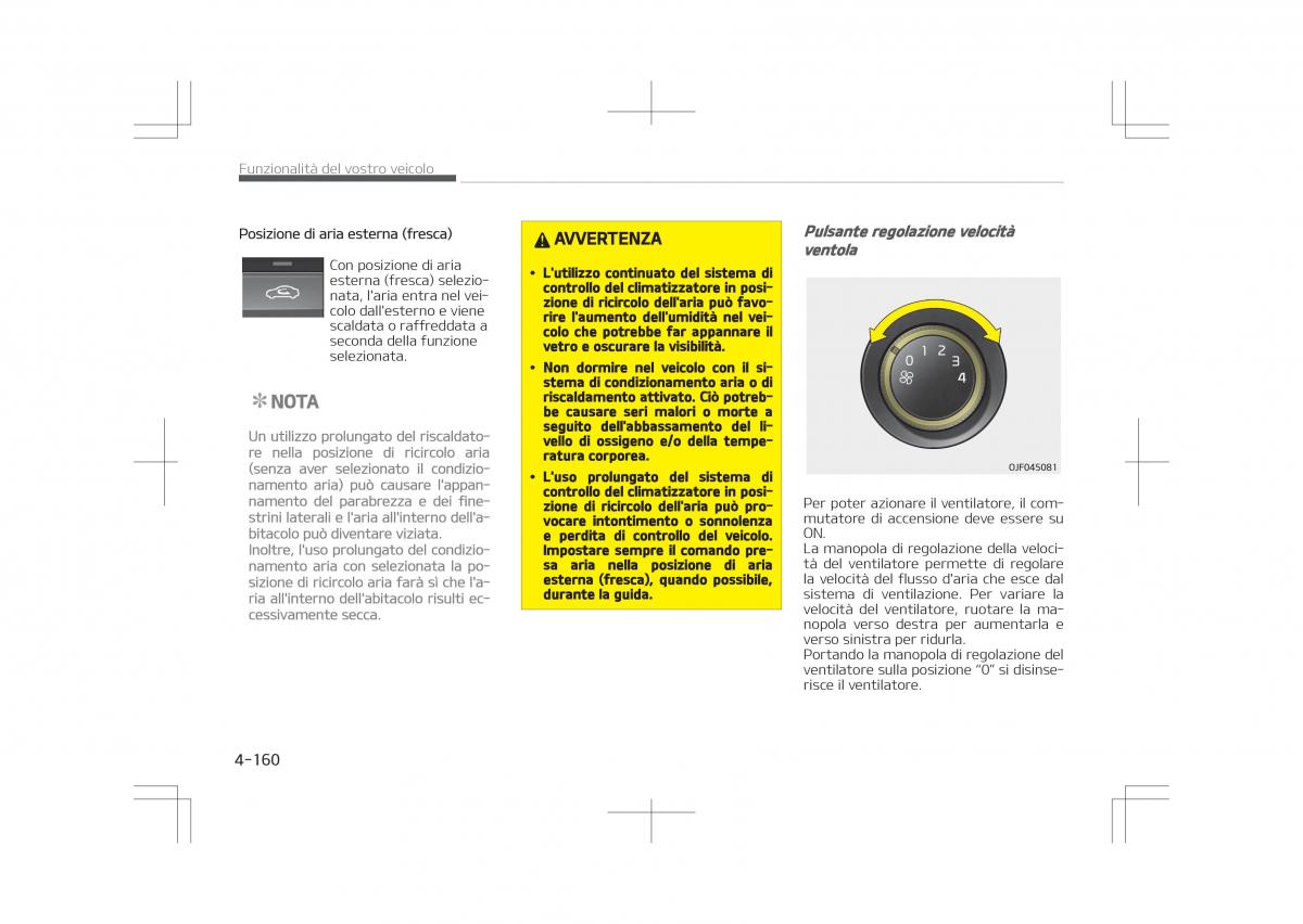 Kia Optima IV 4 manuale del proprietario / page 254