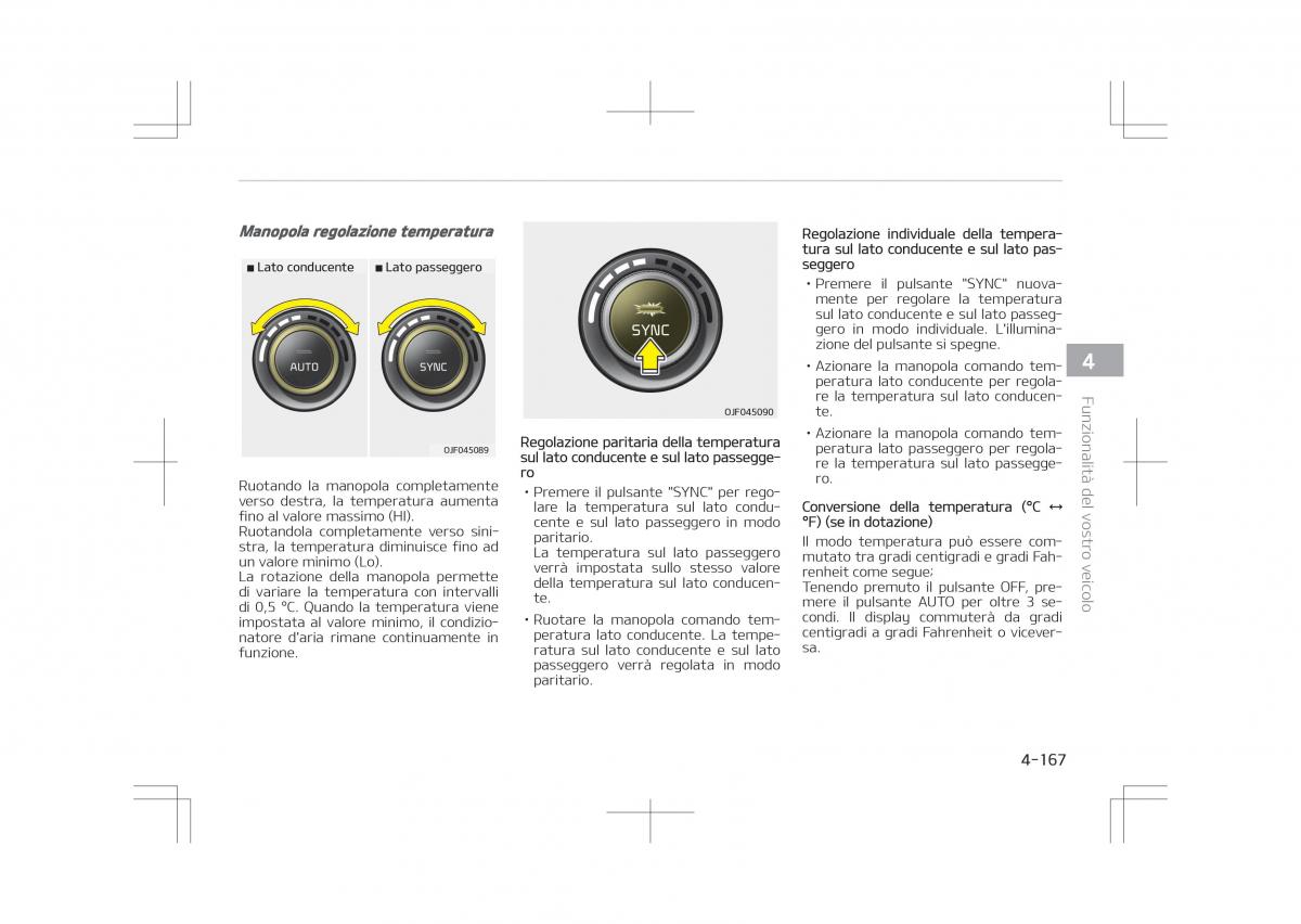 Kia Optima IV 4 manuale del proprietario / page 261