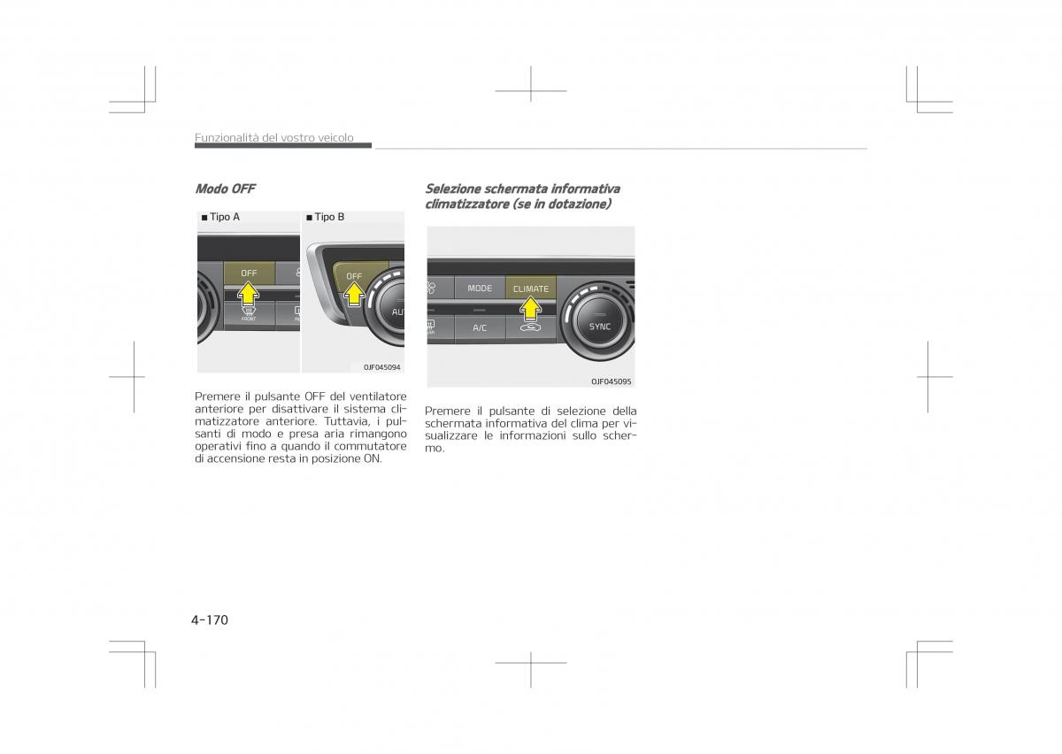 Kia Optima IV 4 manuale del proprietario / page 264