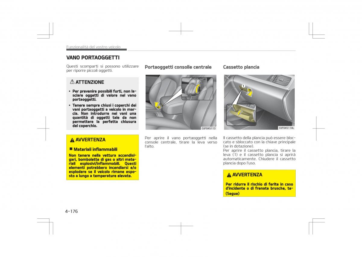 Kia Optima IV 4 manuale del proprietario / page 270