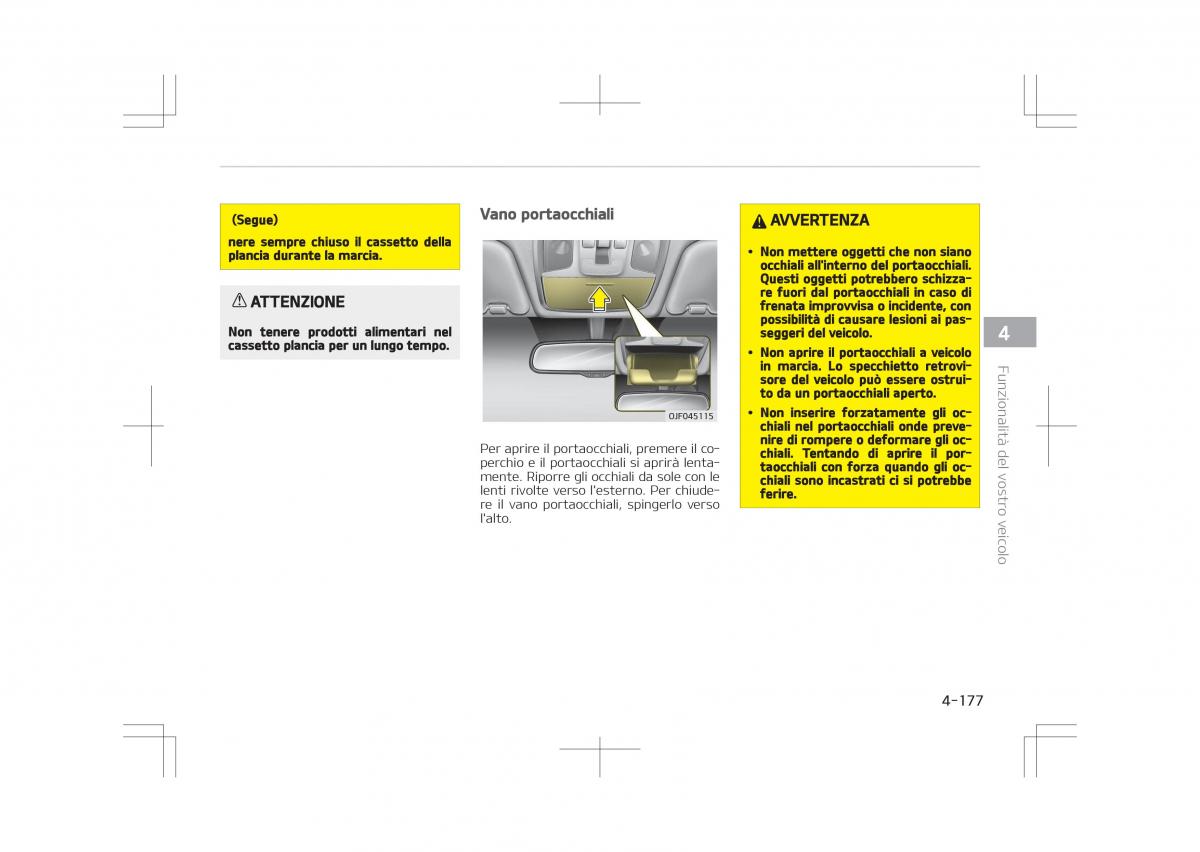 Kia Optima IV 4 manuale del proprietario / page 271