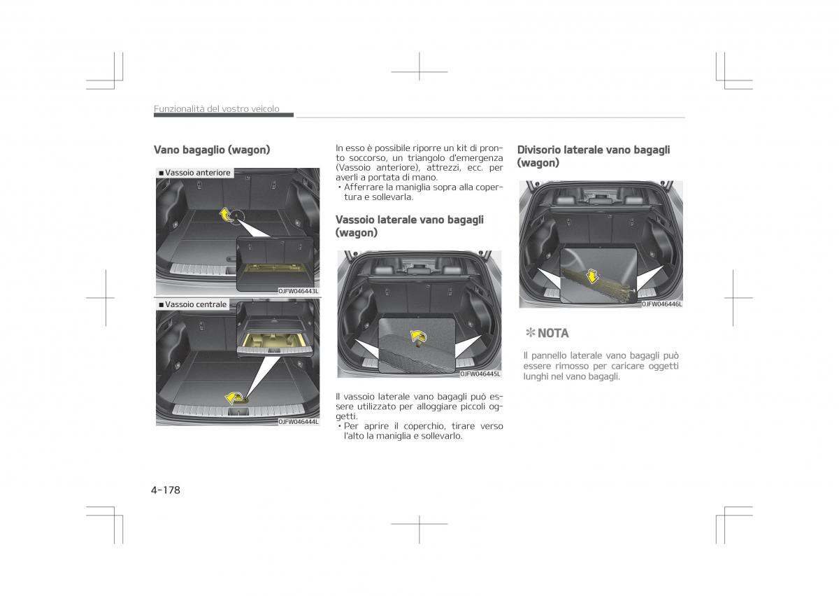 Kia Optima IV 4 manuale del proprietario / page 272