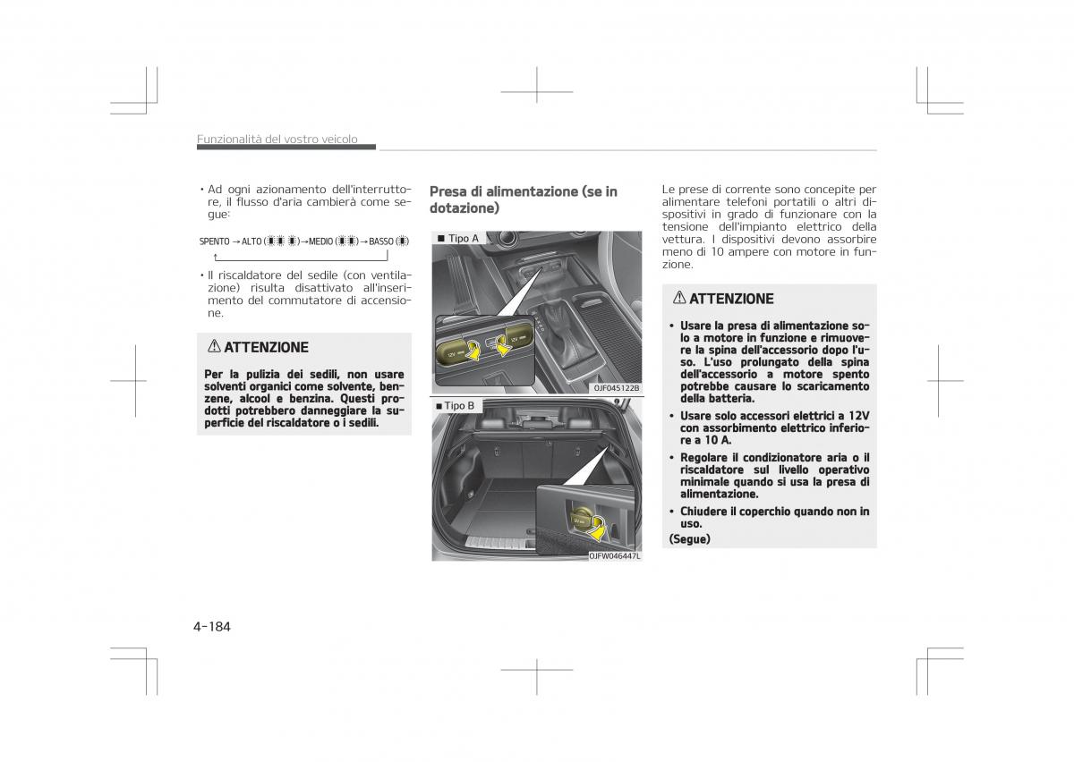 Kia Optima IV 4 manuale del proprietario / page 278