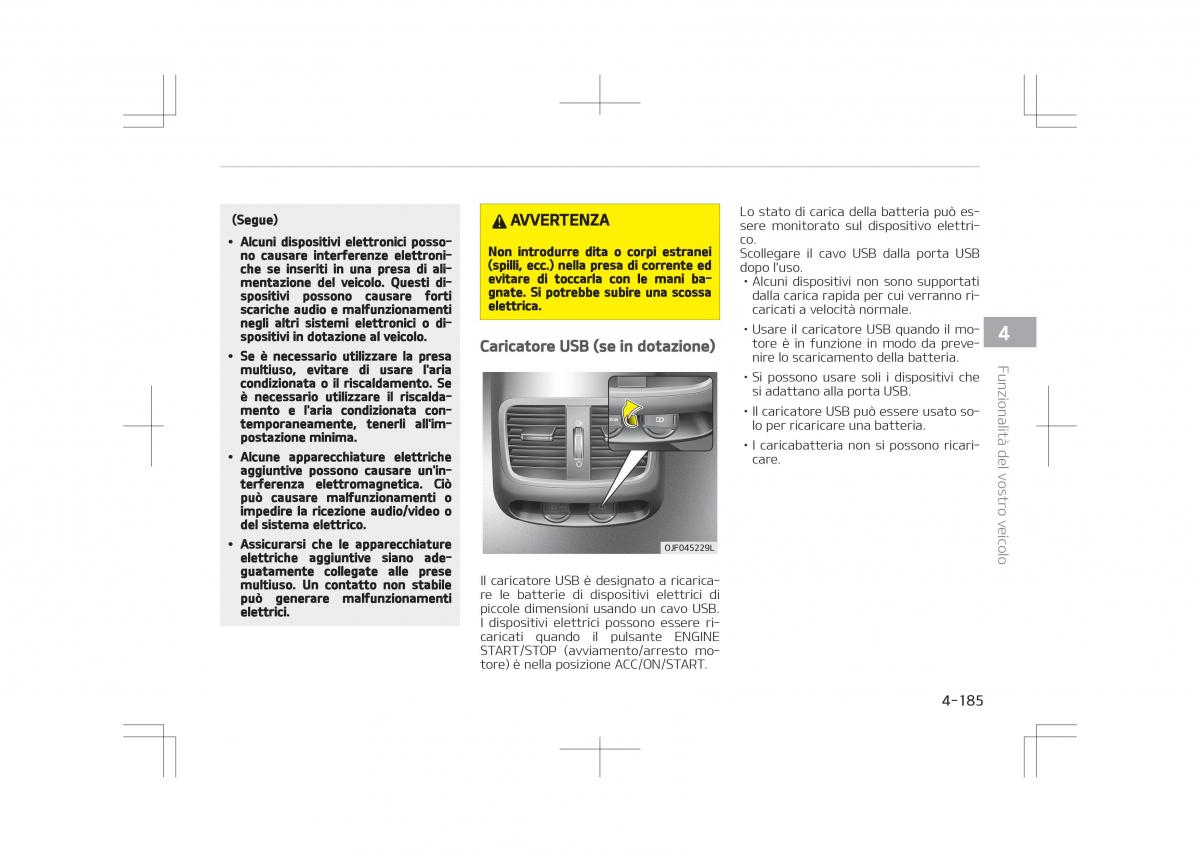 Kia Optima IV 4 manuale del proprietario / page 279