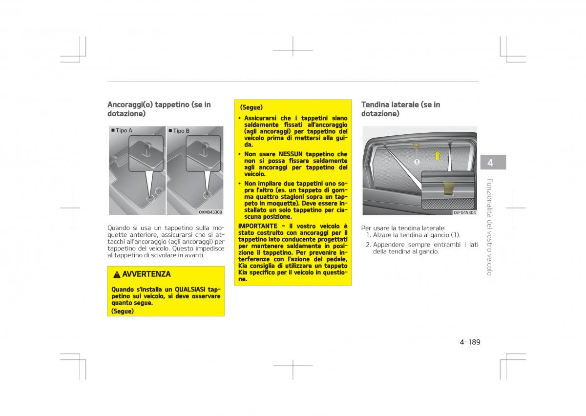 Kia Optima IV 4 manuale del proprietario / page 283