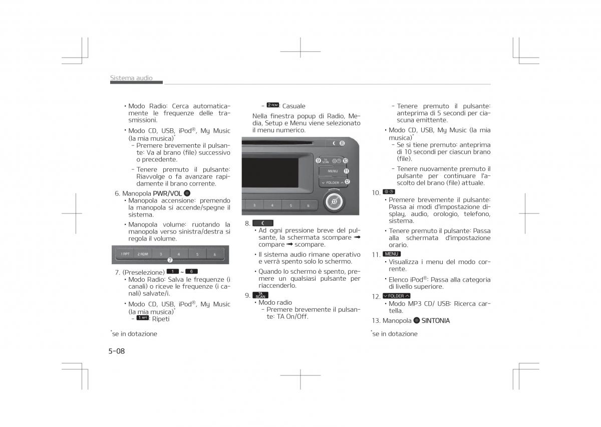 Kia Optima IV 4 manuale del proprietario / page 300