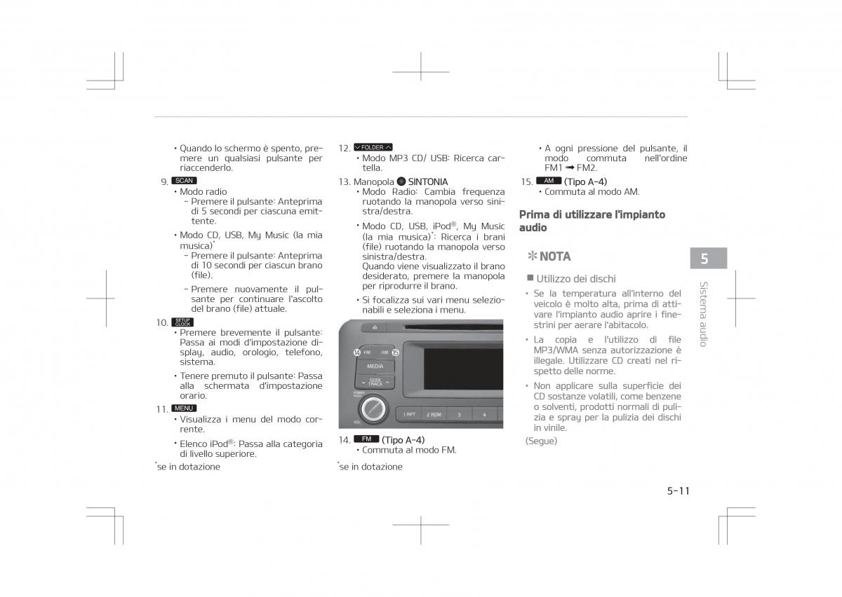 Kia Optima IV 4 manuale del proprietario / page 303